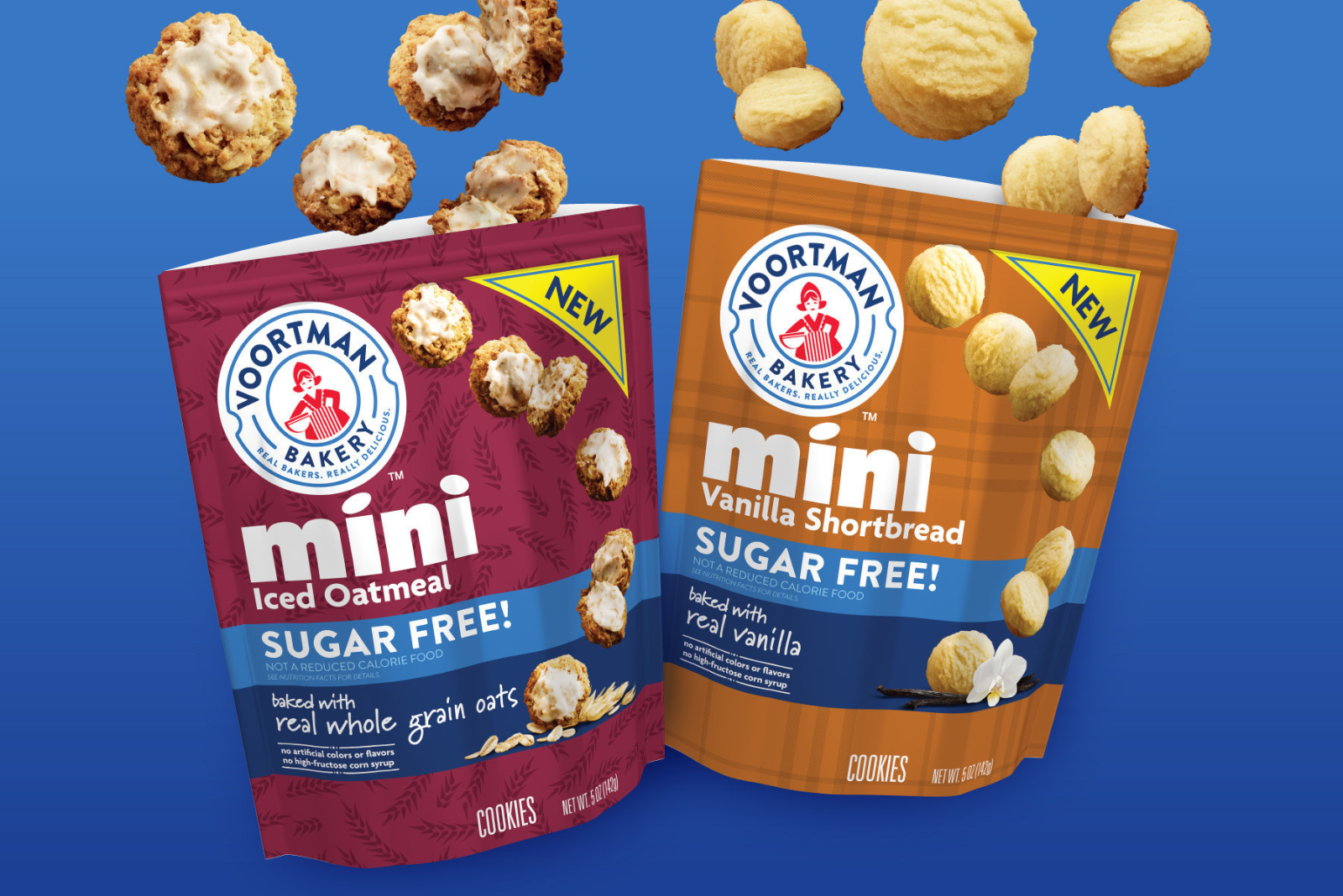 Voortman, America’s No. 1 sugarfree cookie brand, unveils two new mini