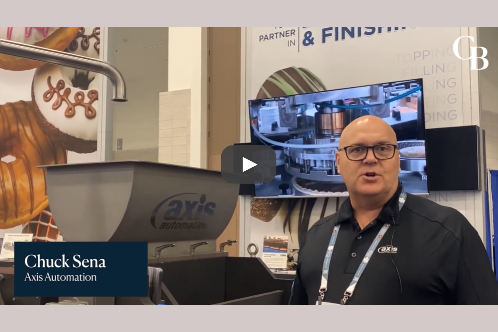 Innovation Minute Chuck Sena, Axis Automation Commercial Baking
