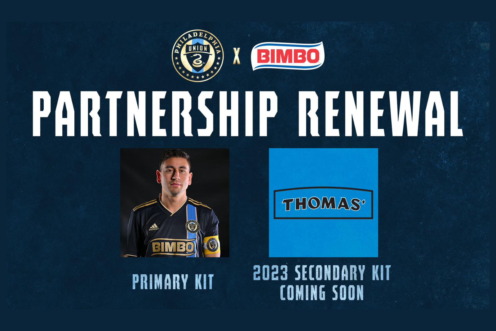 Union pivot away from Bimbo, unveil Artesano as secondary kit sponsor –  Philly Sports