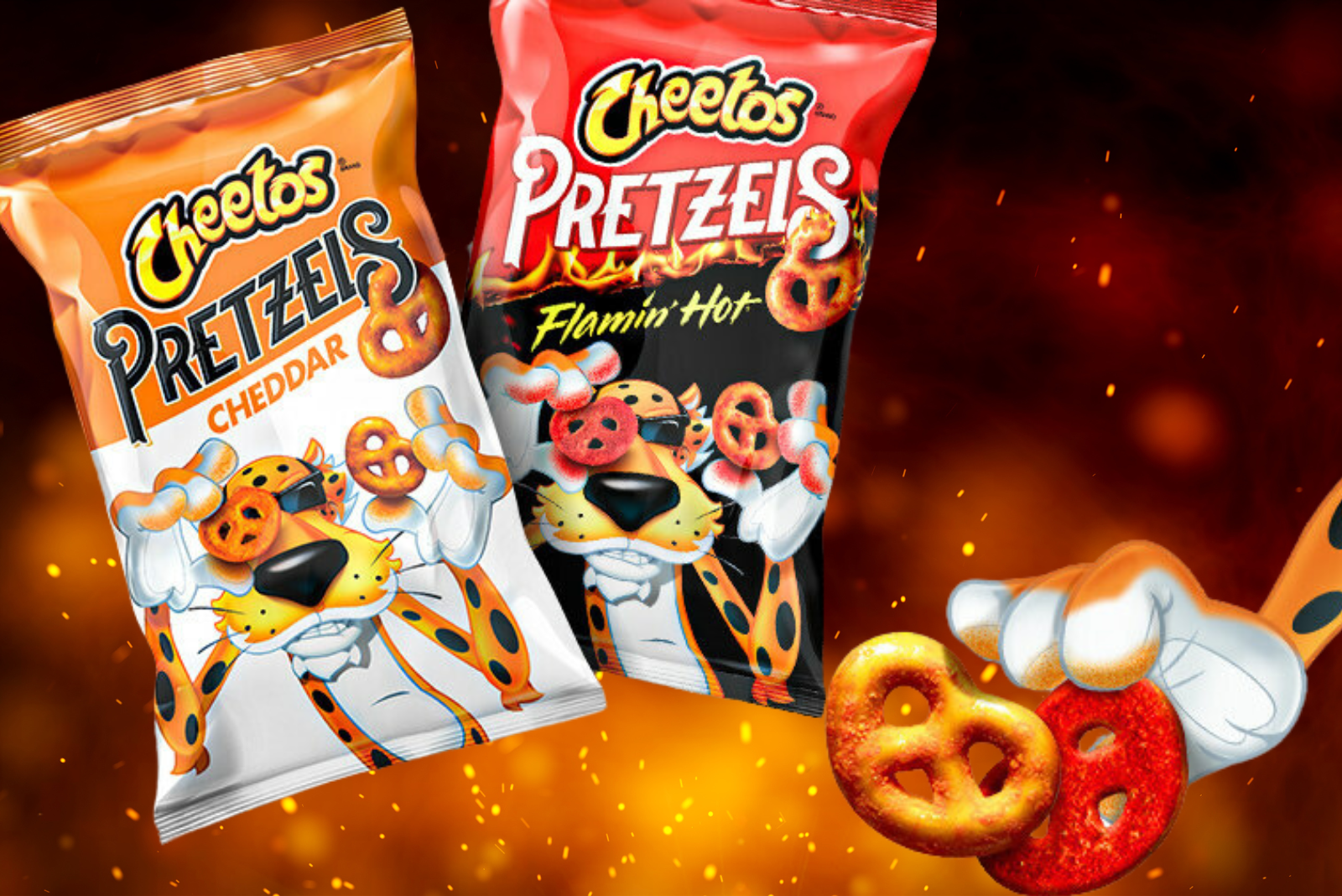 Where can you buy Cheeto's new Cheddar and Flamin' Hot pretzels? - Deseret  News