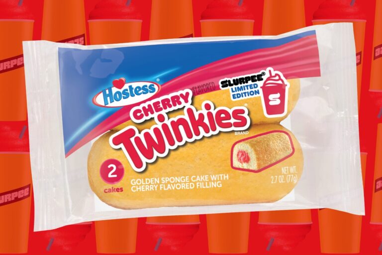 Cherry Slurpee flavored Twinkies package