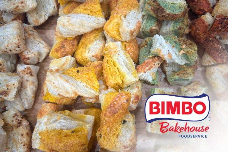 Bimbo Bakehouse pastry twists with creative fillings at IDDBA 2024