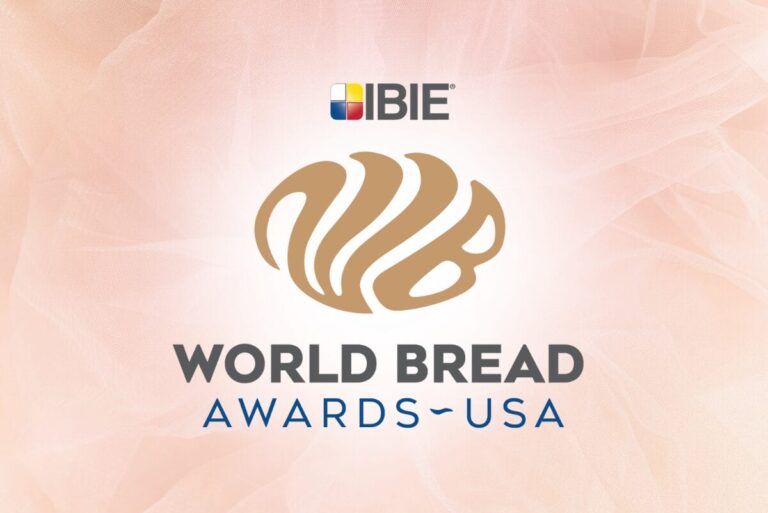 World Bread Awards logo on textured pink background.