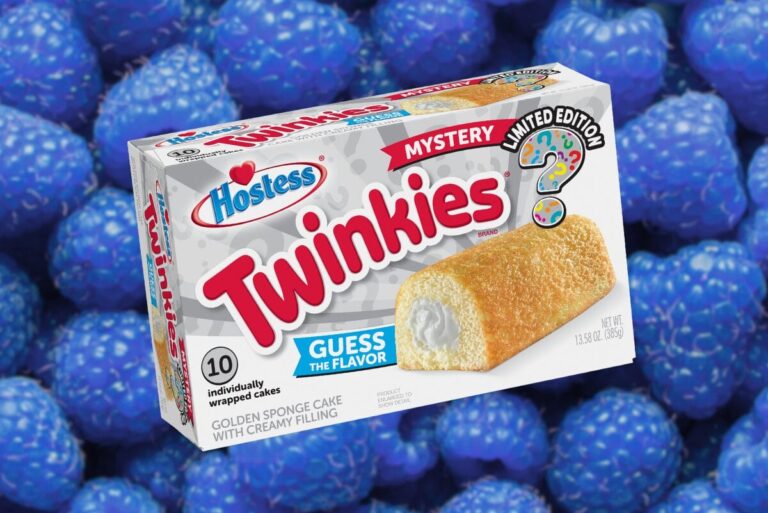 Hostess Mystery Flavor Twinkies revealed as Blue Raspberry.