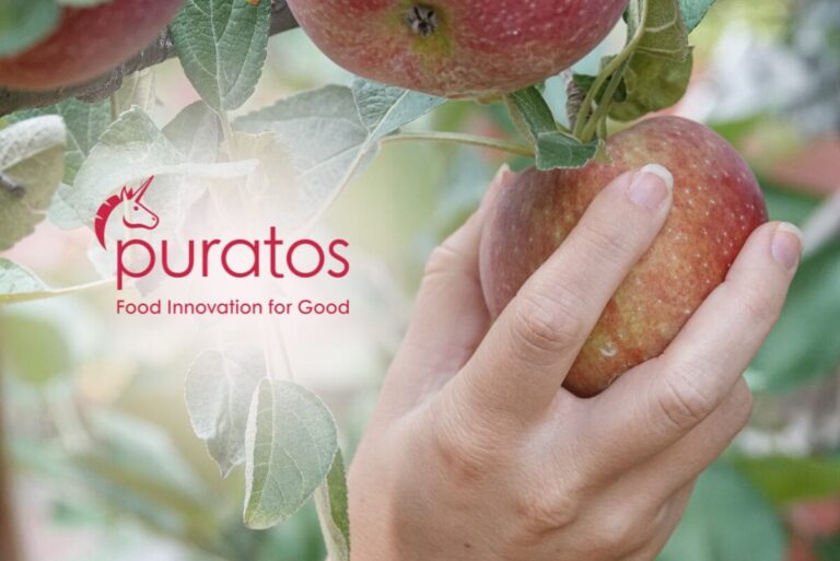 Puratos logo with apple tree