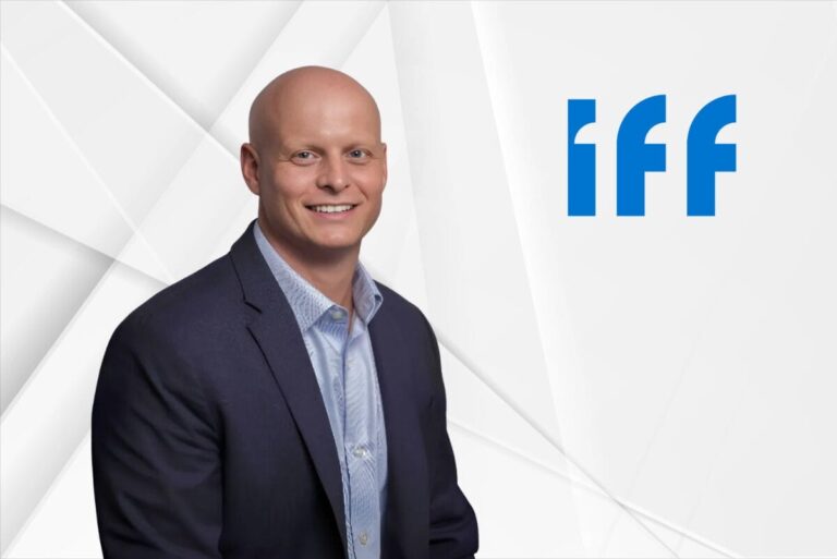 Michael DeVeau as executive VP and CFO of IFF.