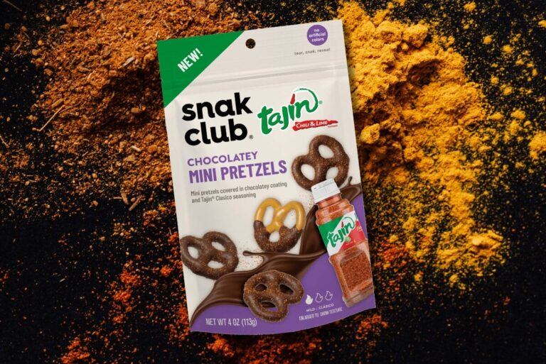 Snak Club releases sweet and spicy chocolate pretzels