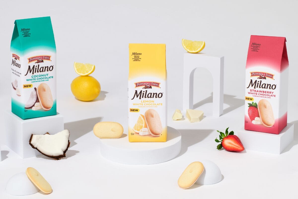 Pepperidge Farm unveils Milano White Chocolate offering