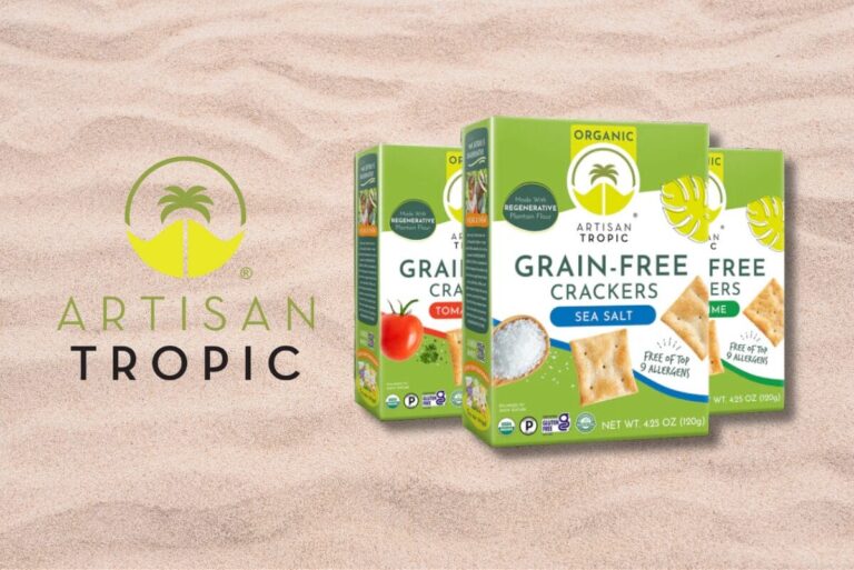 Artisan Tropic launches regenerative flour crackers line