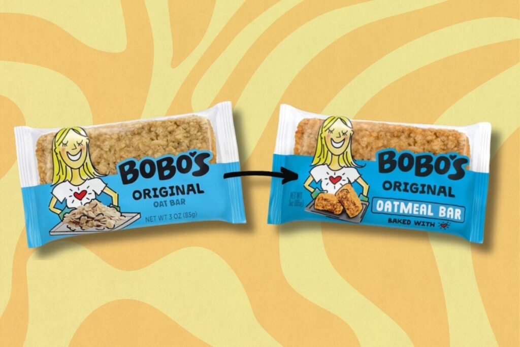 Bobo’s refreshes bar lineup, now dubbed ‘Oatmeal Bars’