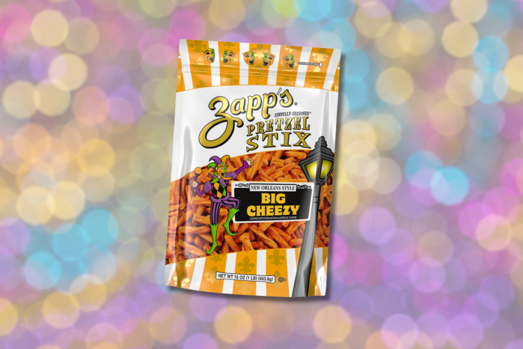 Zapp’s Big Cheezy Sinfully-Seasoned Pretzel Stix