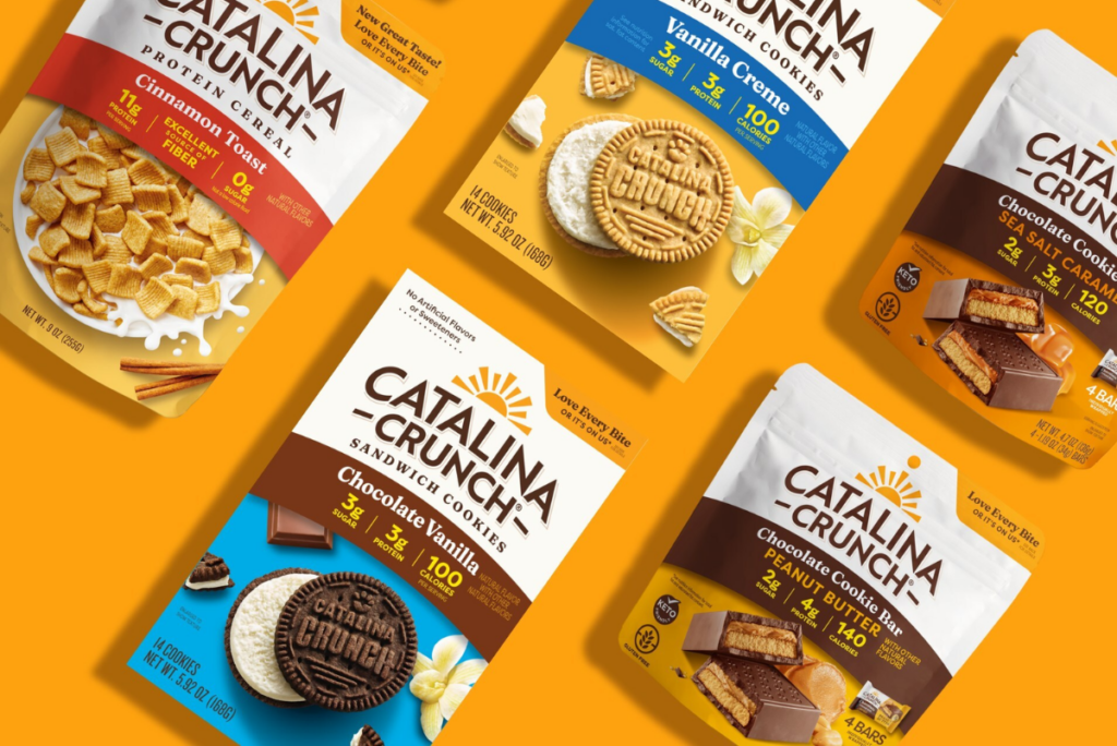 Catalina Crunch packaging sees revamp