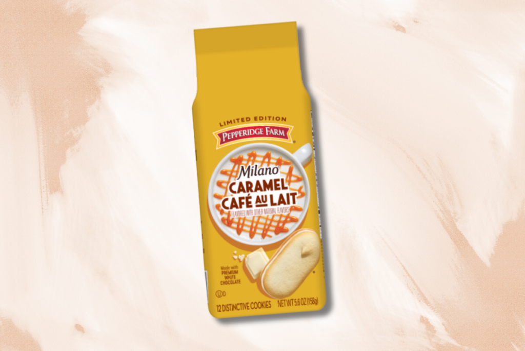 Milano Caramel Cafe Au Lait package