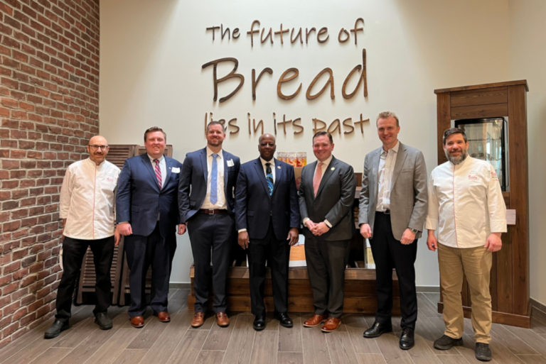 Puratos and American Bakers Association with Assemblymen Bill Spearman and Bill Moen