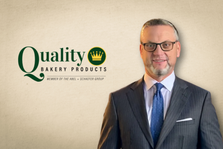 Quality Bakery Products logo and Michael Pierce
