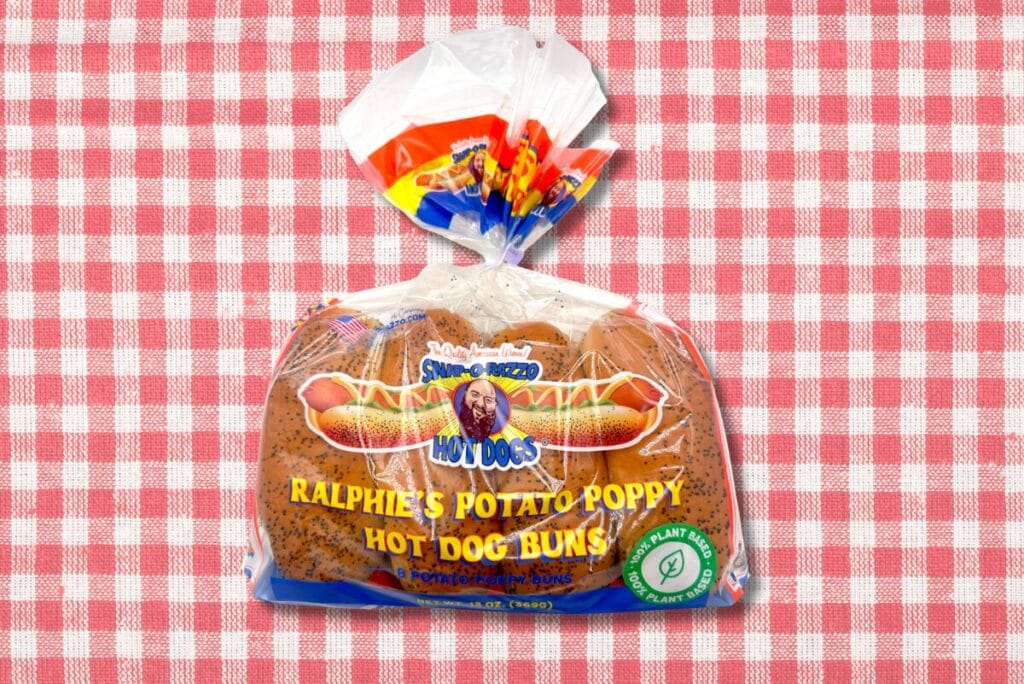 SNAP-O-RAZZO POTATO POPPY HOT DOG BUN