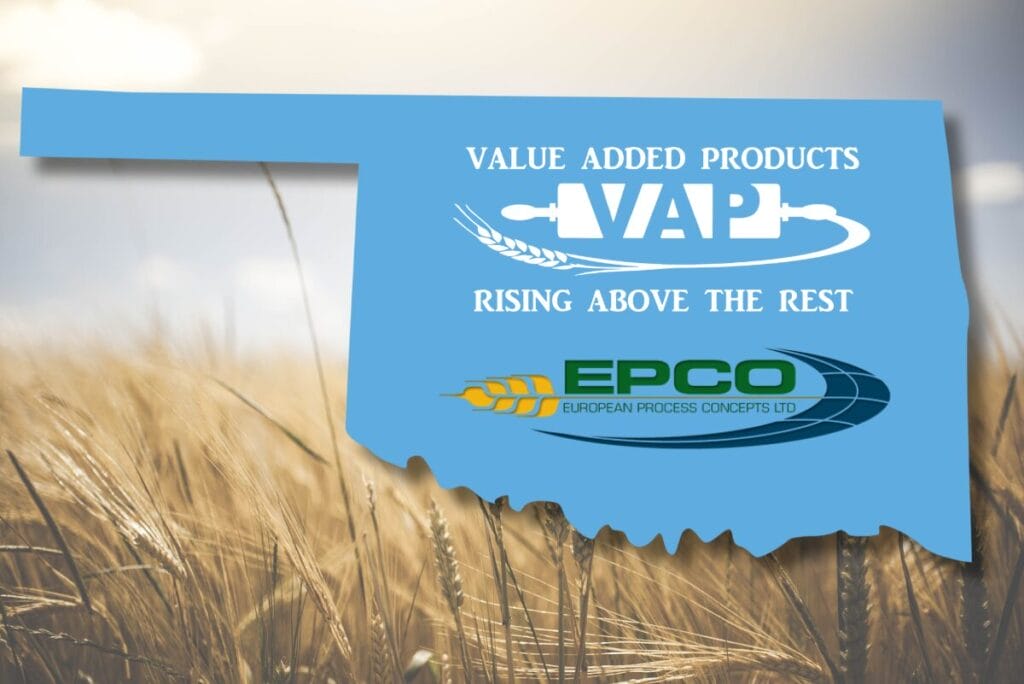 state of oklahoma with value added products and epco logos