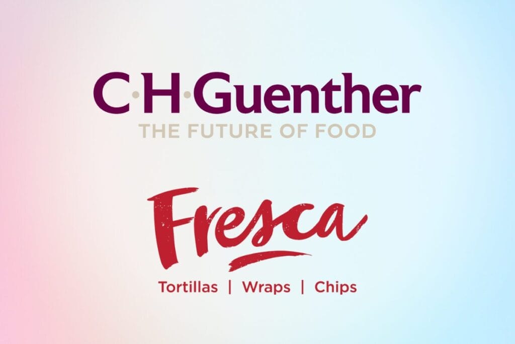 CHG and Fresca logos on gradient background