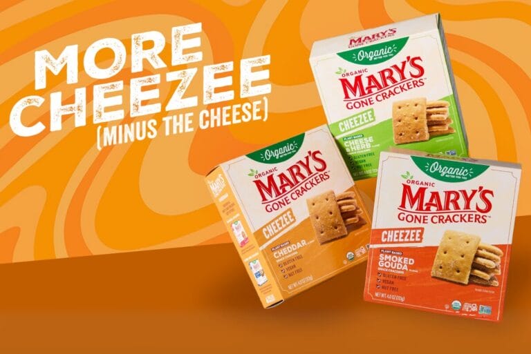 Mary’s Cheezee cracker line reformulated for bolder flavor