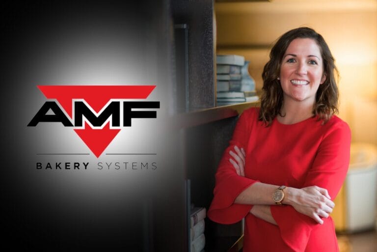 AMF Bakery Systems logo to left of Diana Boxey