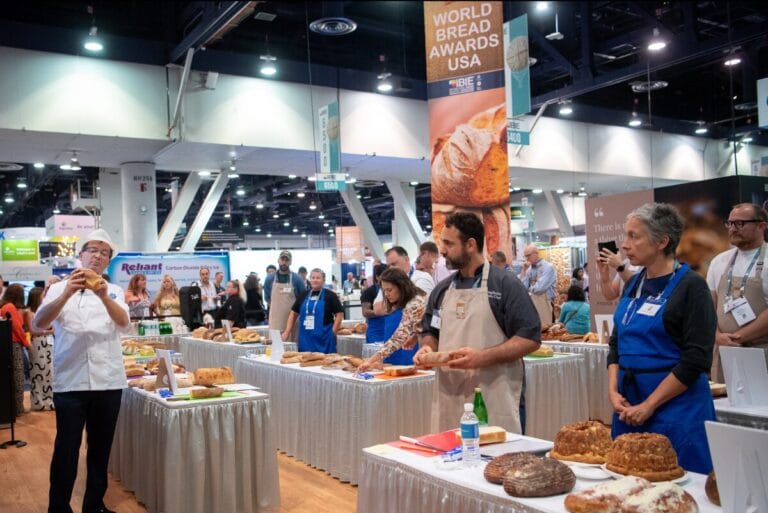 Judges at the World Bread Awards during IBIE 2022