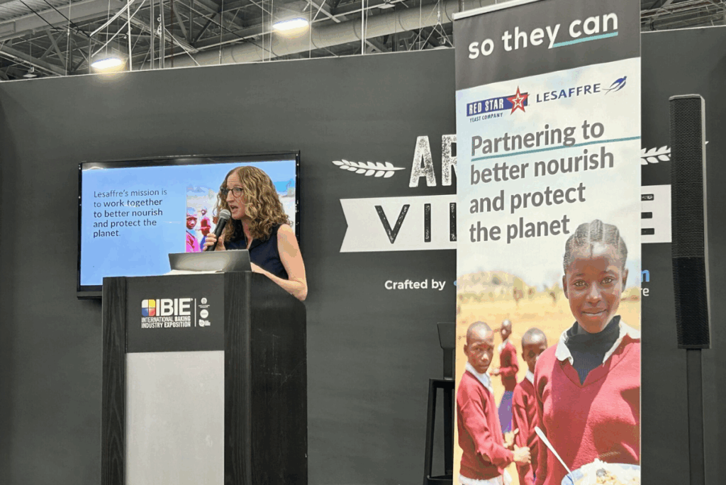 Emily Whitehouse presenting at IBIE 2025