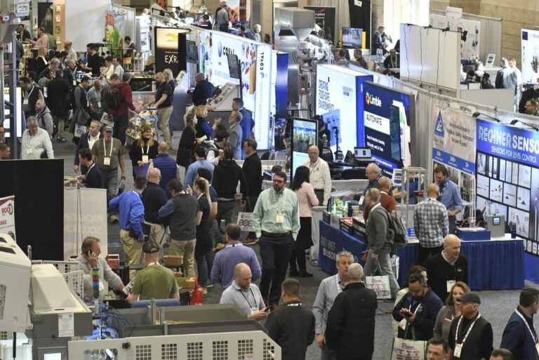 Attendees at Pack Expo East 2024