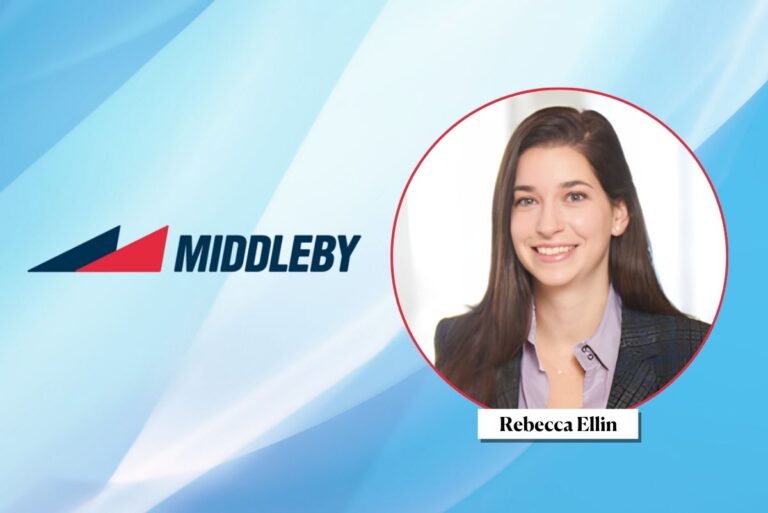 Rebecca Ellin, Middleby Corp.'s newest senior VP on background
