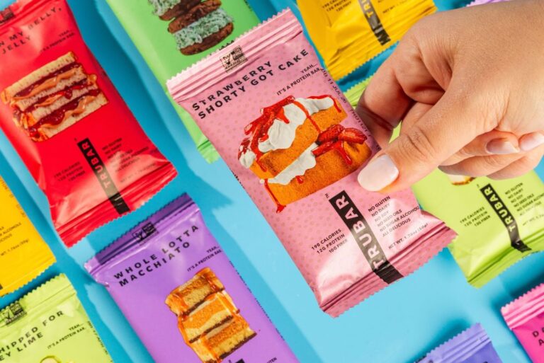 Trubar's line of plant-based protein bars