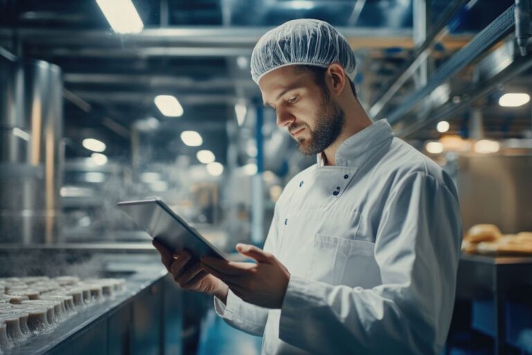 A baker using data in AI-fueled product development