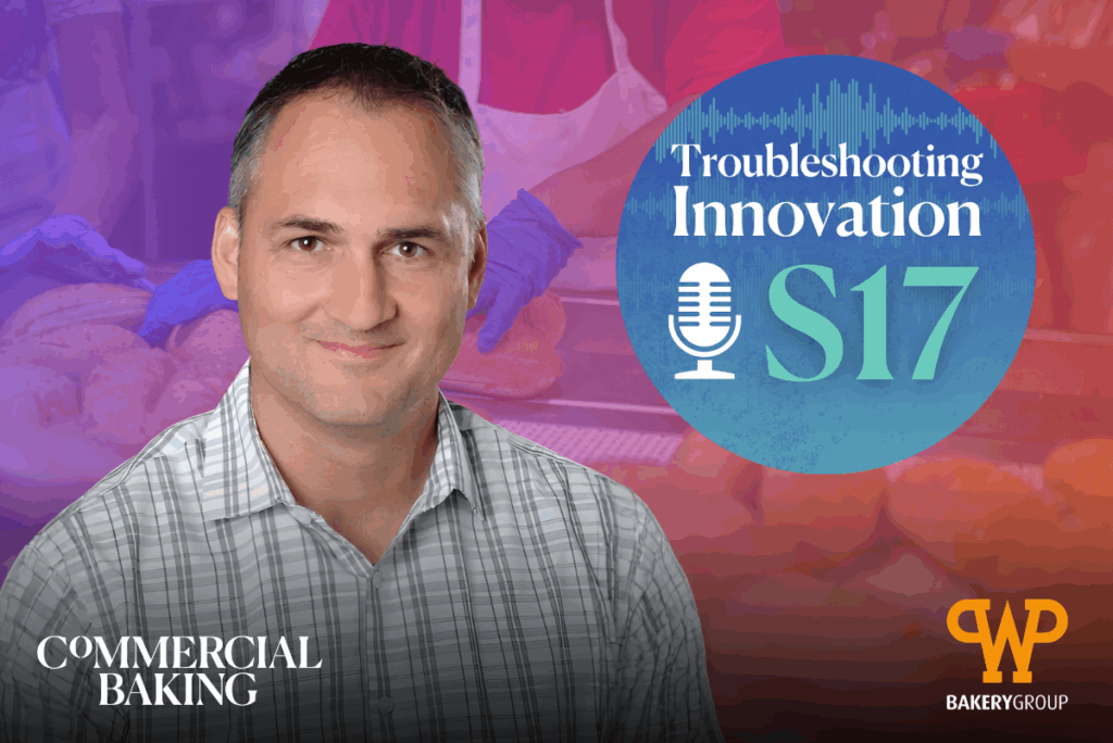 Spiros Assimacopoulos, CEO and president of The Good Bread Co., featured in Troubleshooting Innovation Season 17, sponsored by WP Bakery Group