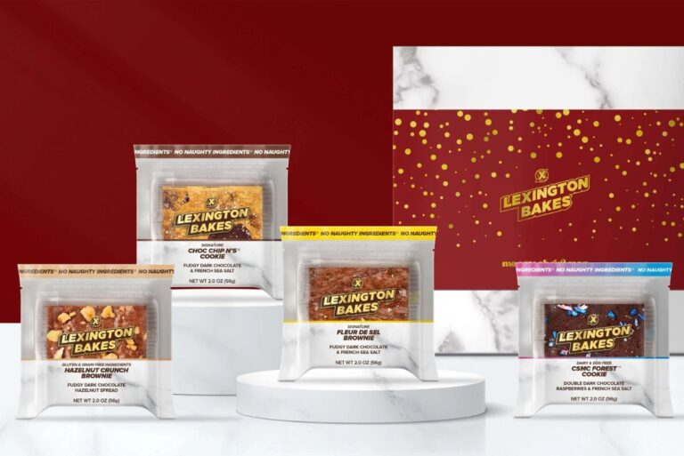 Lexington Bakes' fair trade treats with festive packaging