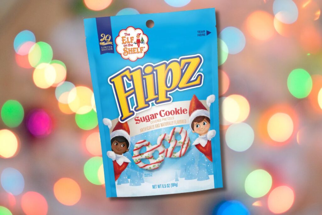 Pretzels on the shelf: Flipz’s holiday partnership