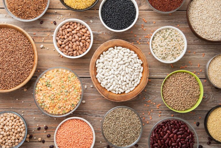 Fiber and protein ingredients balanced with GLP-1-friendly products