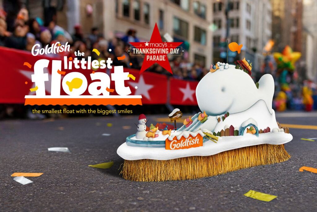 Goldfish parade float
