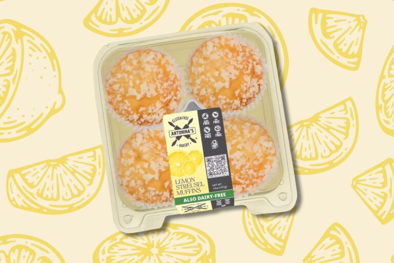 Antonina's Gluten-Free Bakery Lemon Streussel