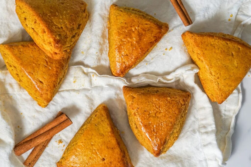 Hero Pumpkin Spice Scones
