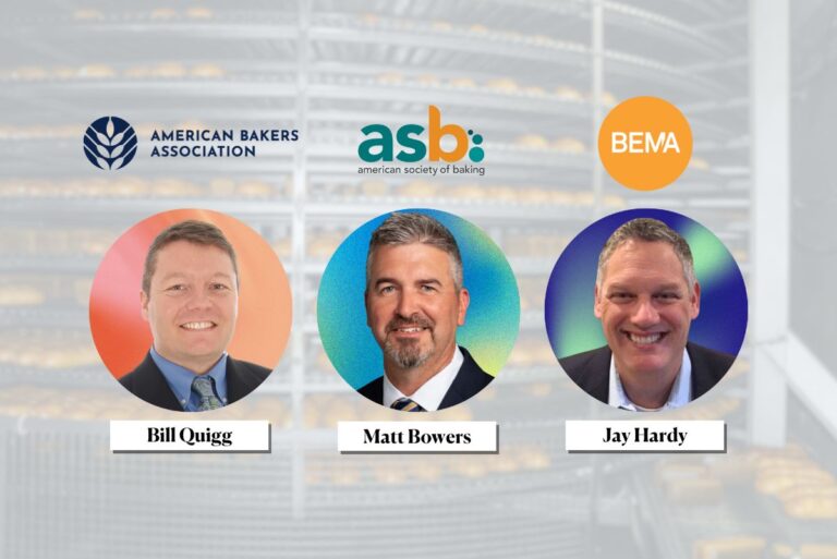 Bill Quigg, Matt Bowers and Jay Hardy with ABA, ASB and BEMA logos