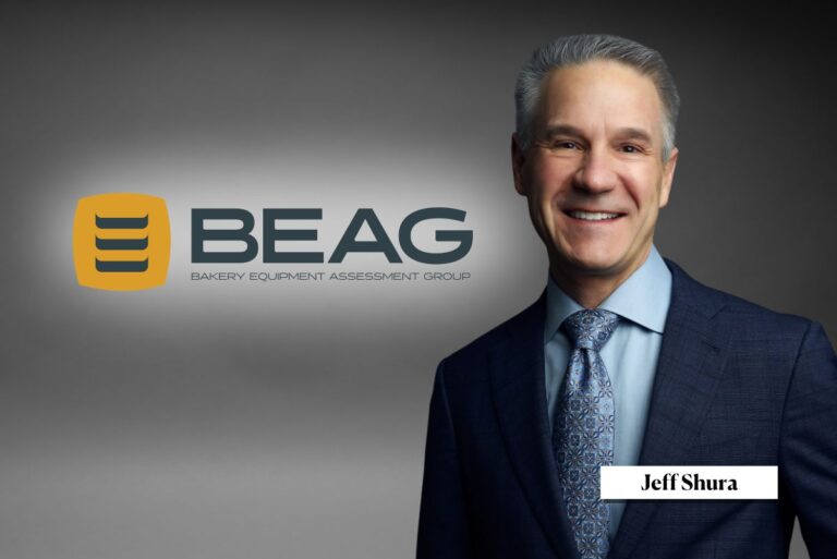 BEAG logo and Jeff Shura over gray background