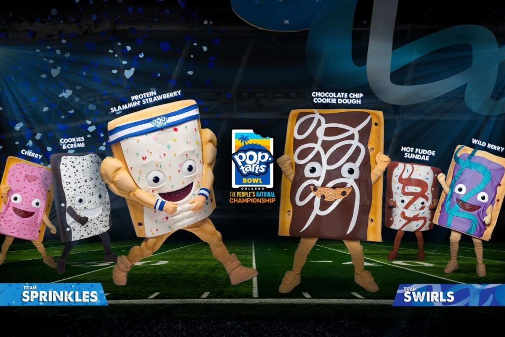 Six Edible Mascots go head-to-head in Pop-Tarts Bowl