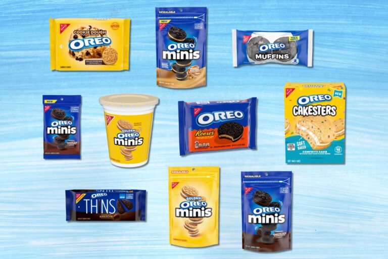 Assortment of new releases from Mondelez International brand OREO