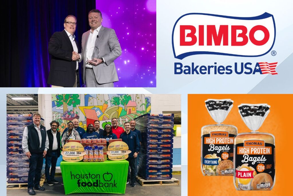 ABA Convention award for BBU, BBU team donating food and new Thomas' protein bagels