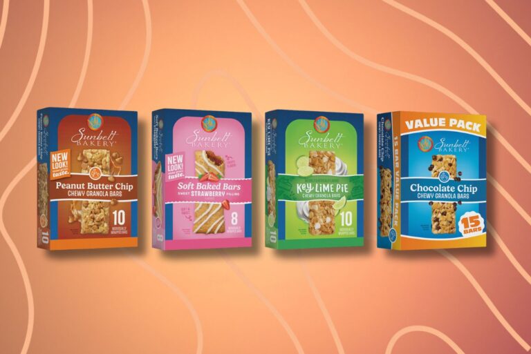 Sunbelt Bakery's new refreshed branding on background