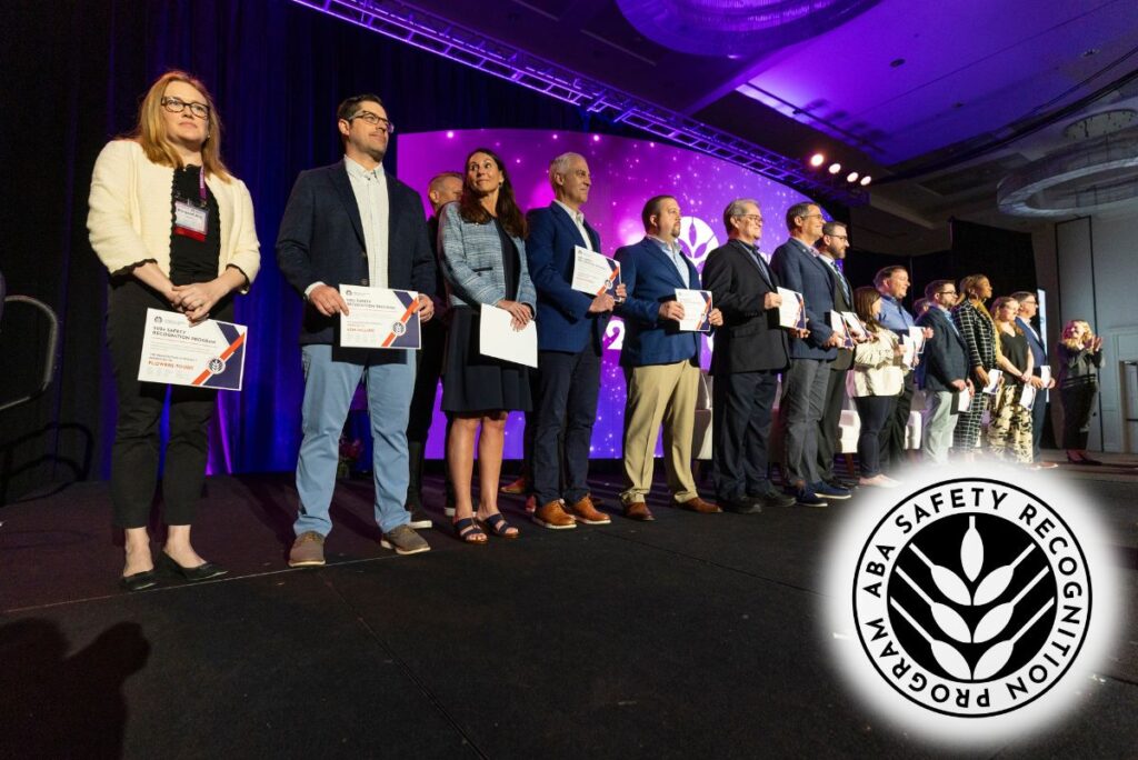 Winners of 2024 Safety Recognition Program at 2025 American Bakers Association Convention