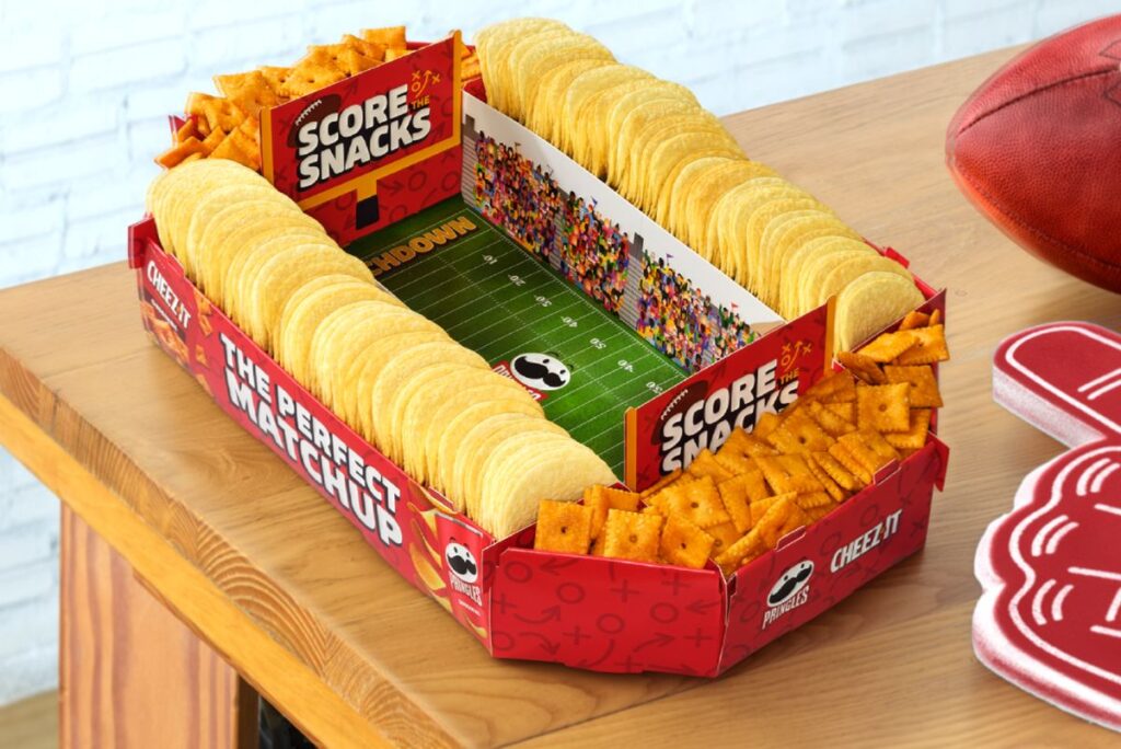 Pringles, Cheez-It take seats in Big Game Snack Stadium
