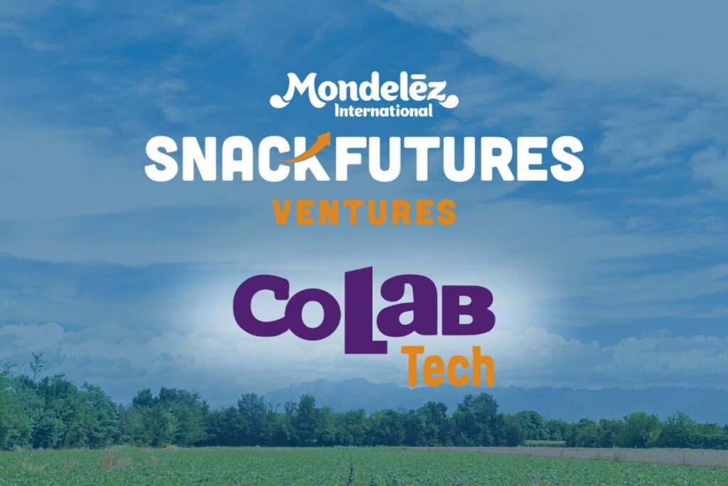 Mondelez SnackFutures Ventures and CoLab Tech logos
