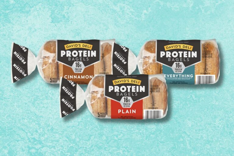 David's Deli's new protein bagels, which launched in Midwest grocery stores