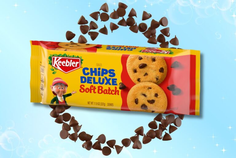 Keebler's new reformulated Chips Deluxe Soft Baked cookies with more sweetness