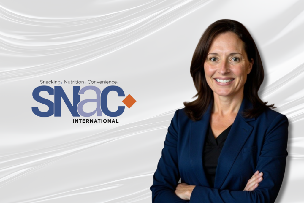 SNAC International logo and image of Cindy Kuester