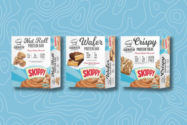 Genius Gourmet SKIPPY peanut butter bars